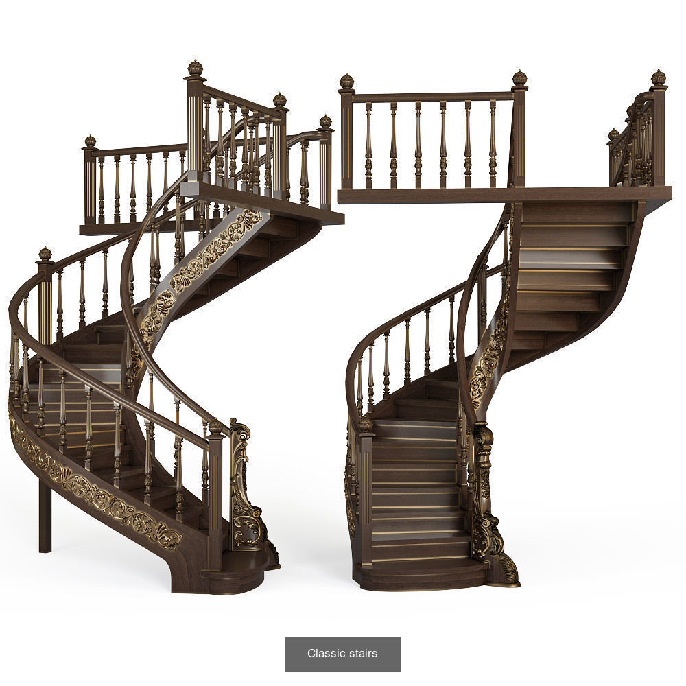 Stairs collection wooden staircase _4