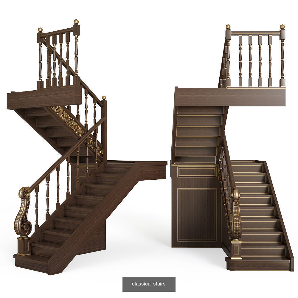 Stairs collection wooden staircase _5