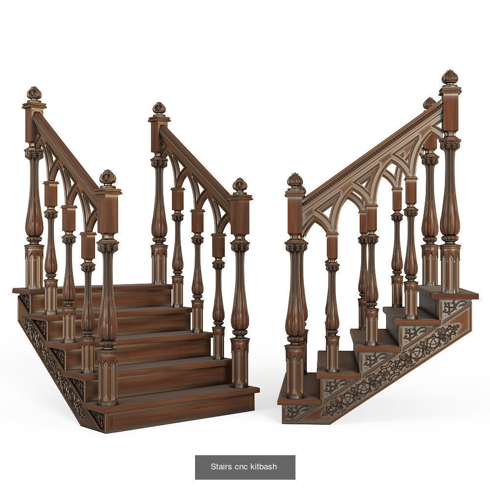 Stairs collection wooden staircase _6