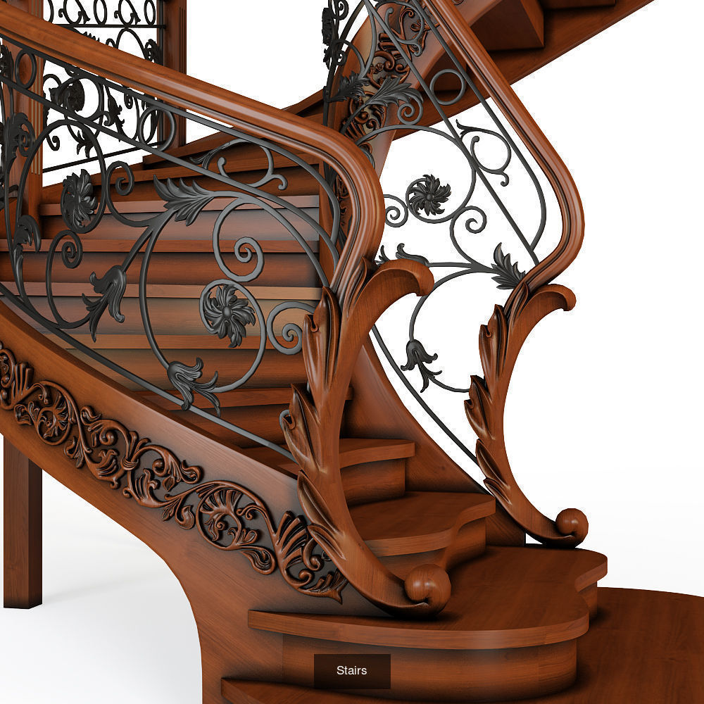 Stairs collection wooden staircase _7