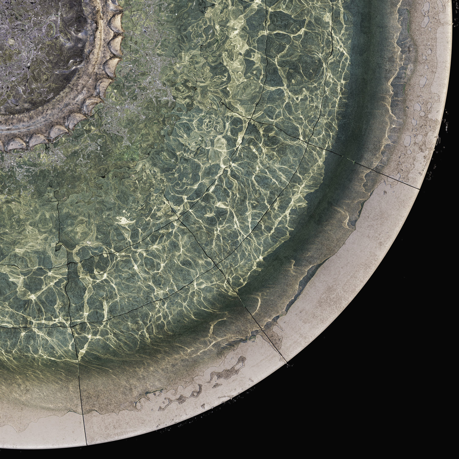 Classic Fountain - vray and corona 3D model_1