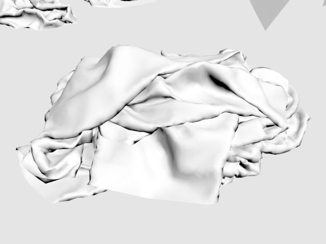 cloth trapo rag collection duster dishcloth bayeta 3D model_7