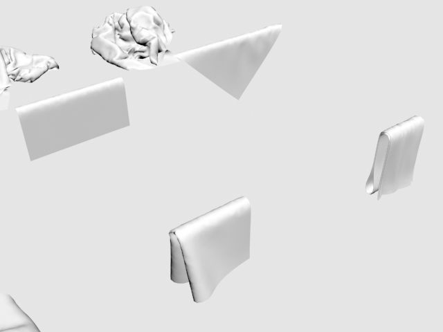 cloth trapo rag collection duster dishcloth bayeta 3D model_6