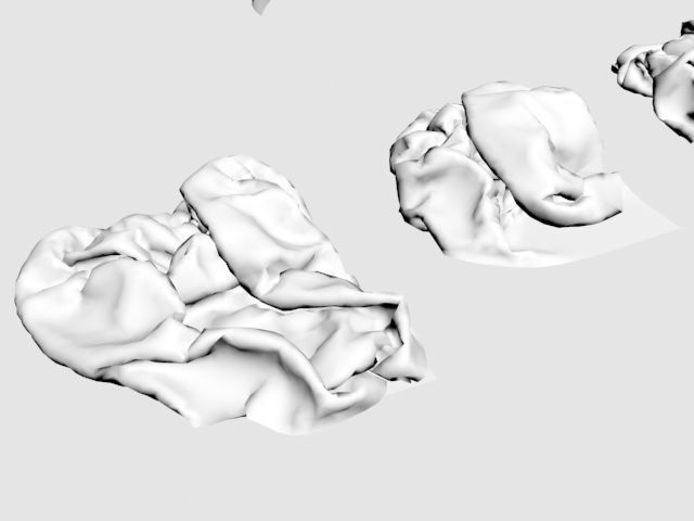 cloth trapo rag collection duster dishcloth bayeta 3D model_2