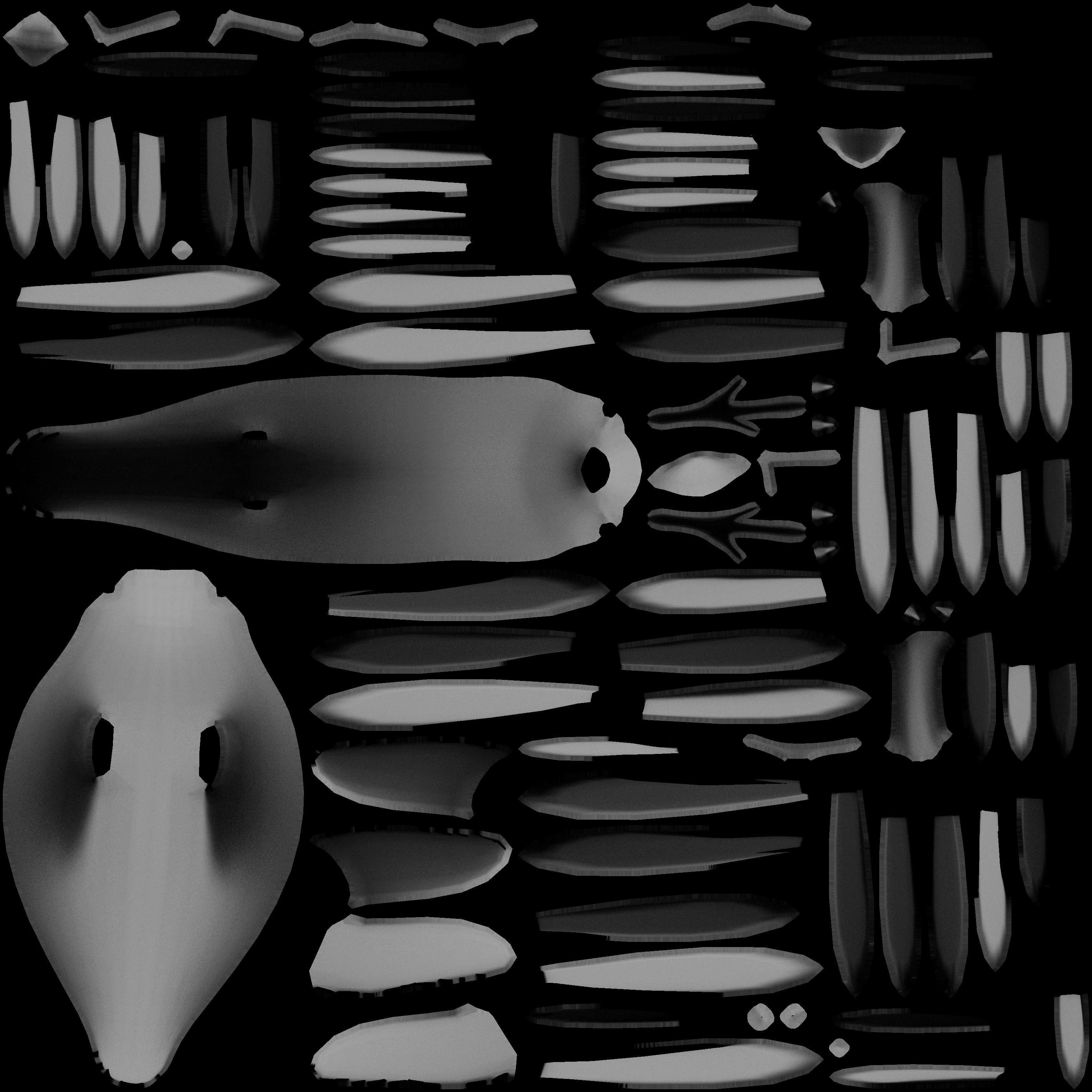 Bird base Free low-poly 3D model_5