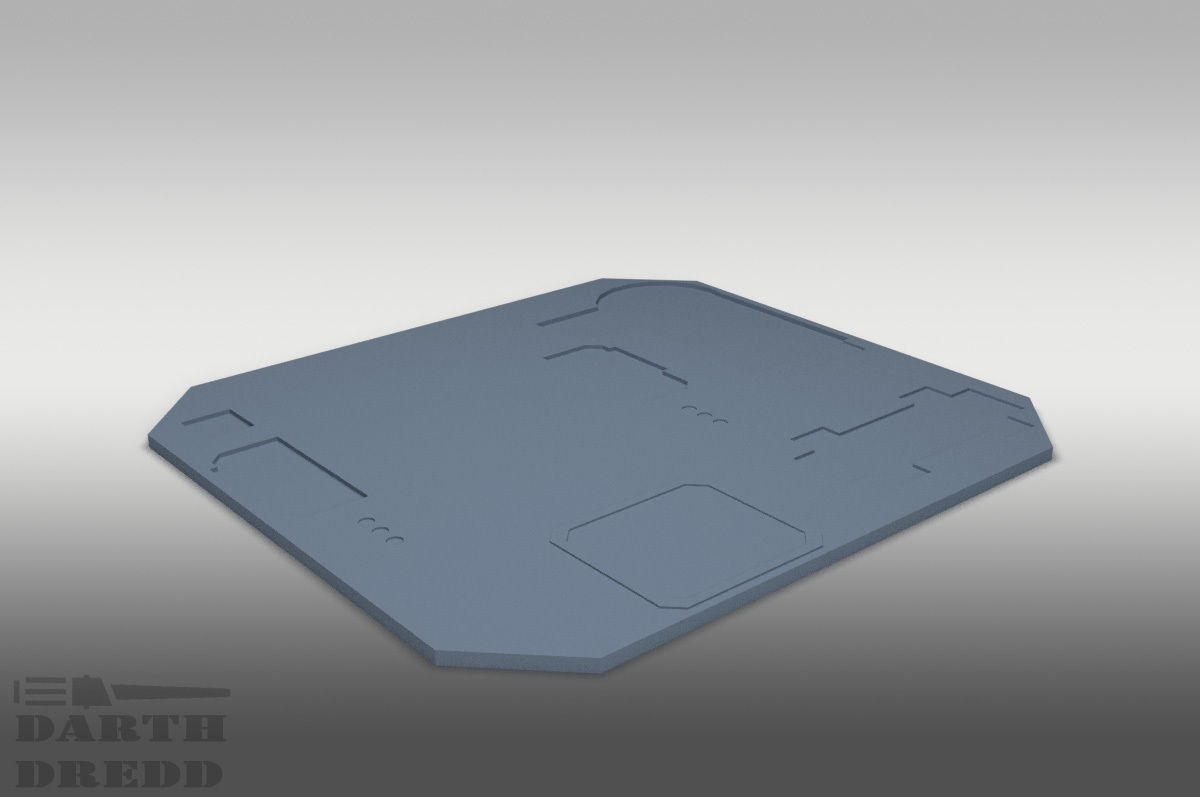 Red Alert 2 Soviet Construction Yard printable 3D model_6