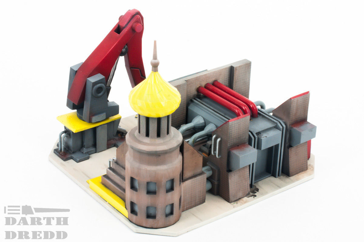 Red Alert 2 Soviet Construction Yard printable 3D model_5