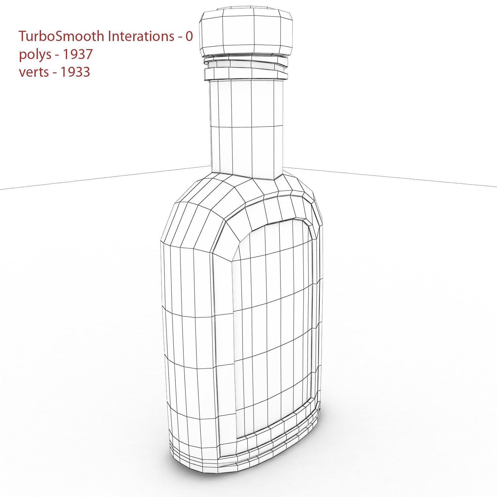Bottle 03 3D model_8