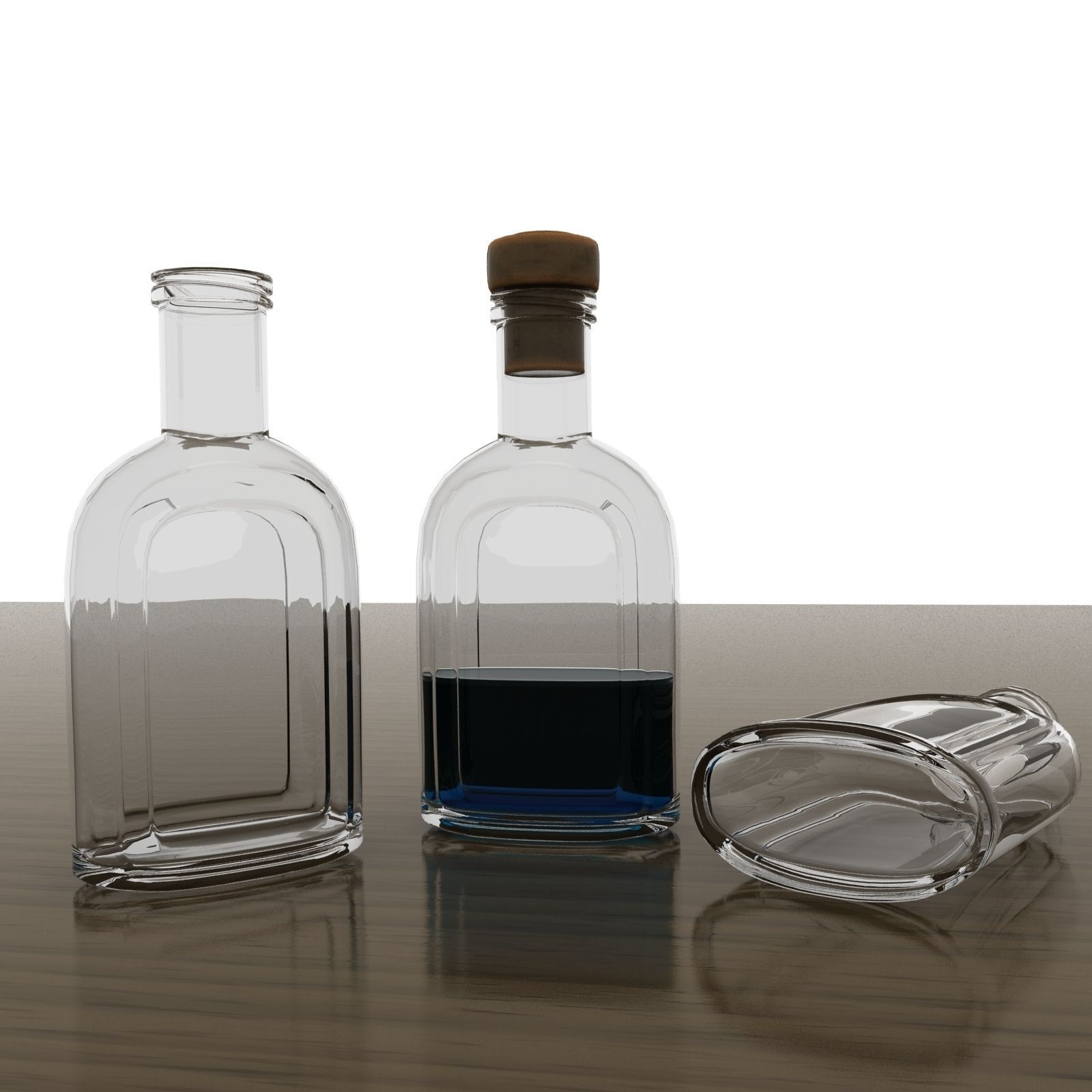 Bottle 03 3D model_0
