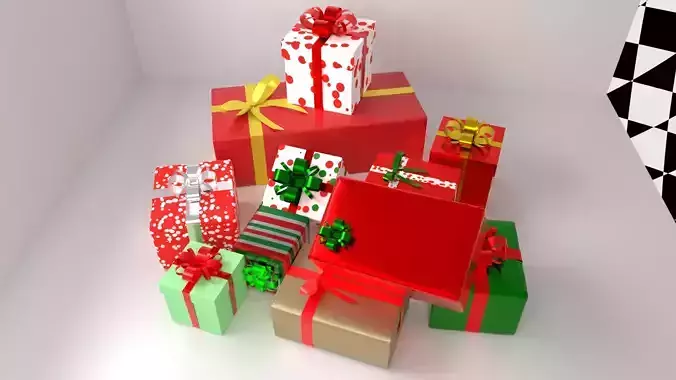 Multi-color 11 Gift Boxes
