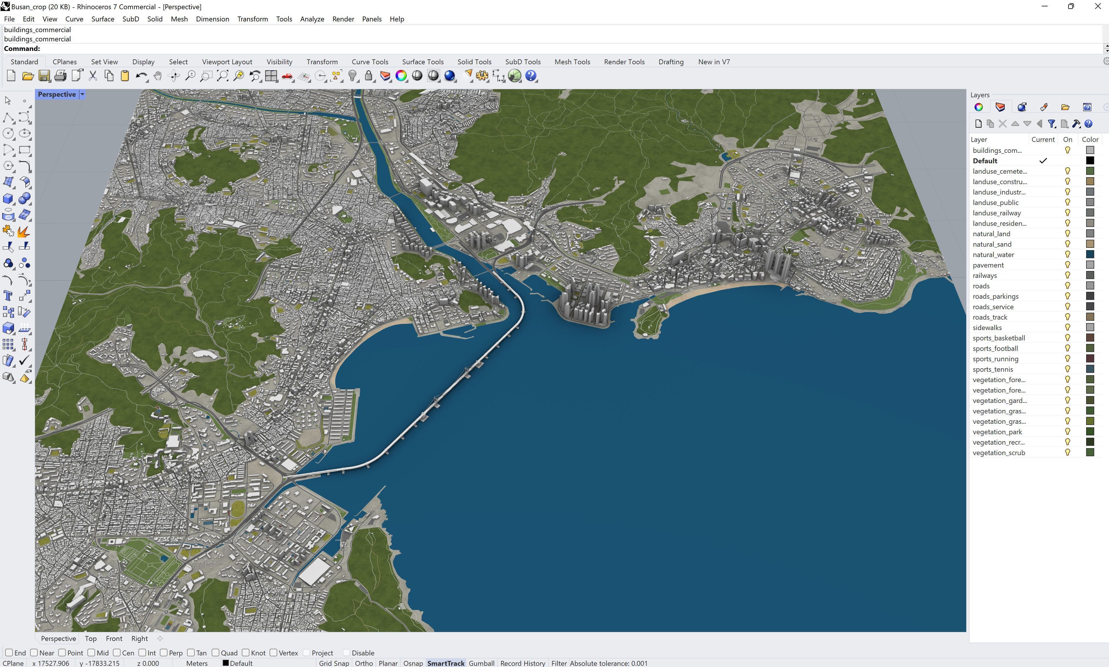 Busan Low-poly 3D model_37