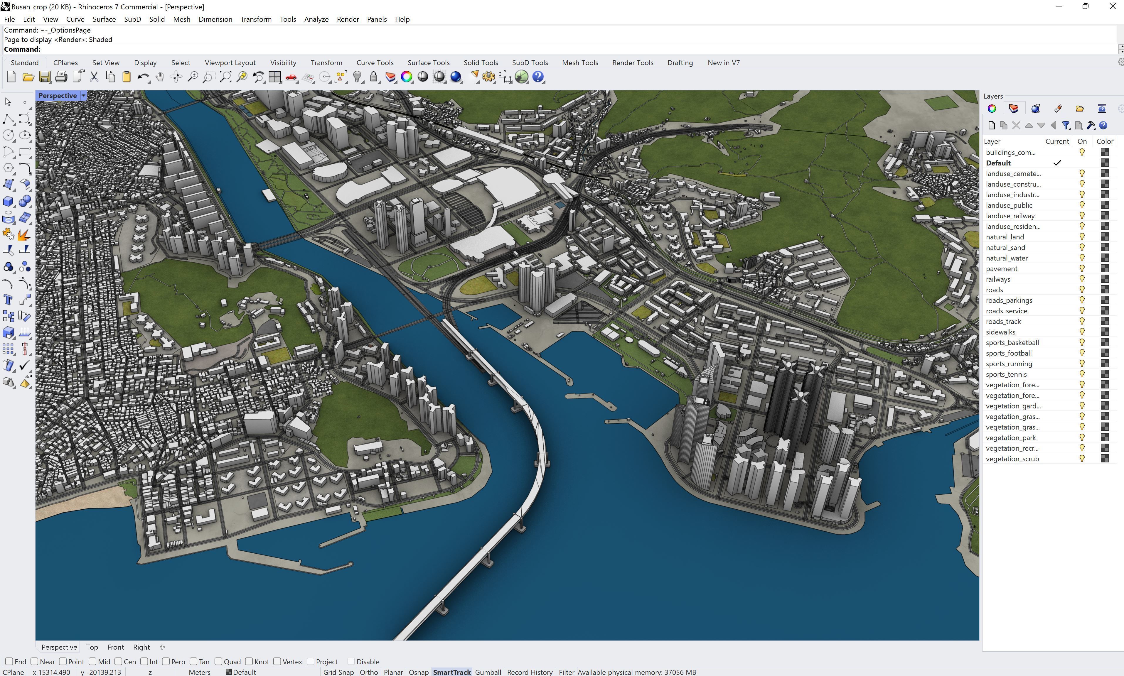 Busan Low-poly 3D model_38