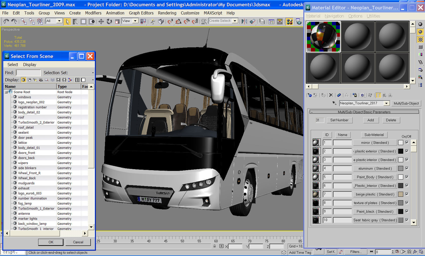 Tourliner 2017 3D model_15