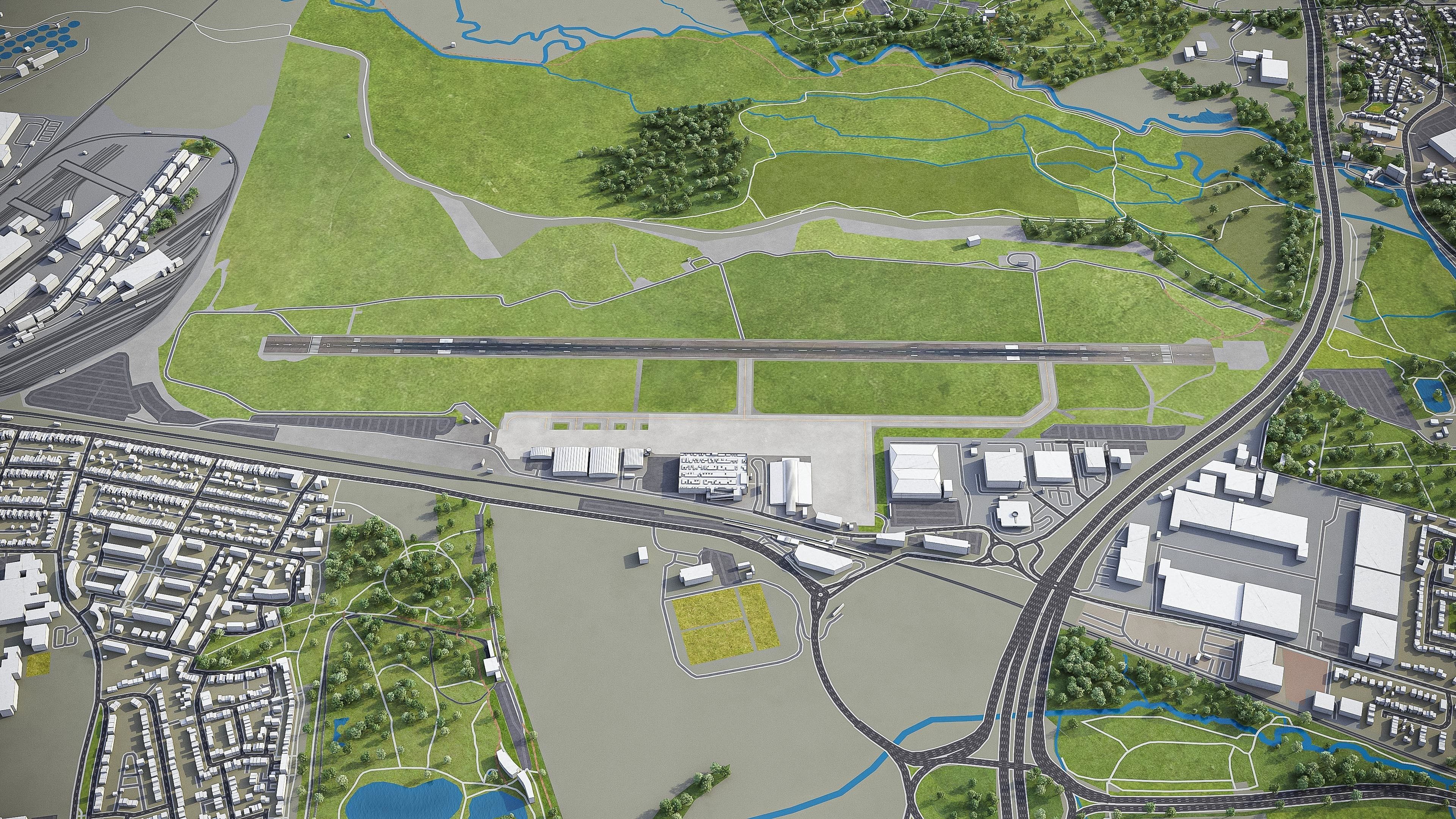 Southampton Low-poly 3D model_28