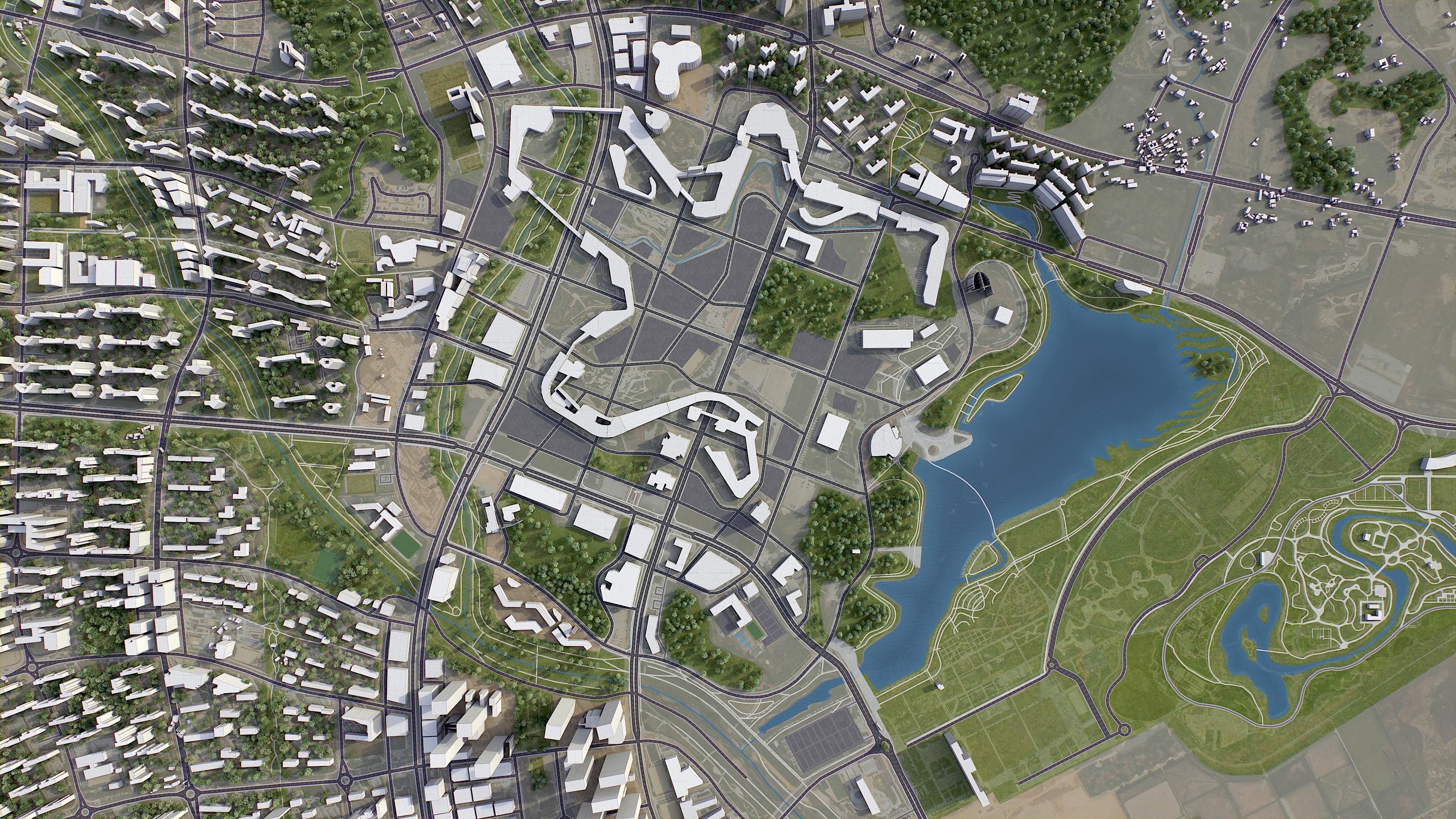 Sejong Low-poly 3D model_7