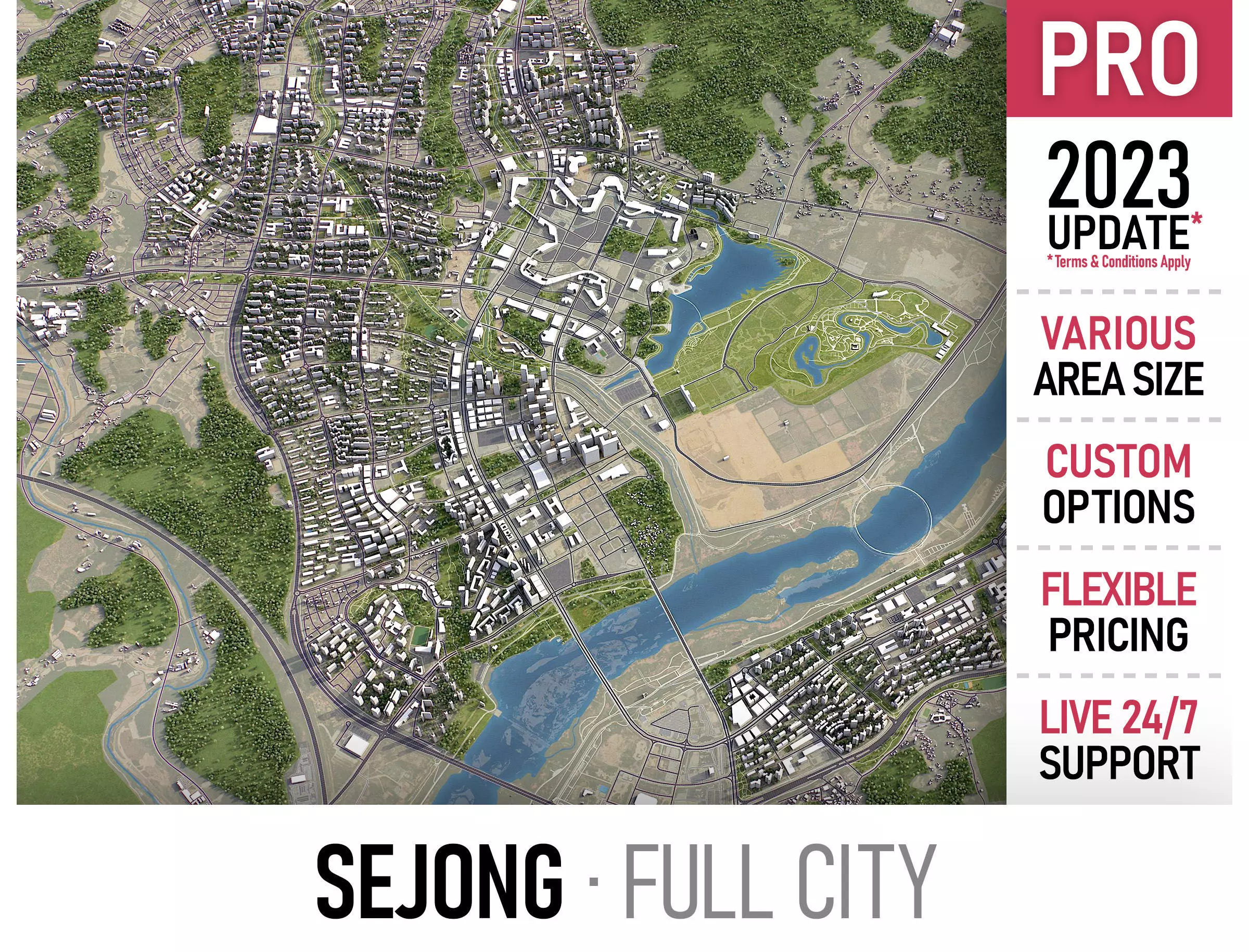 Sejong Low-poly 3D model_0