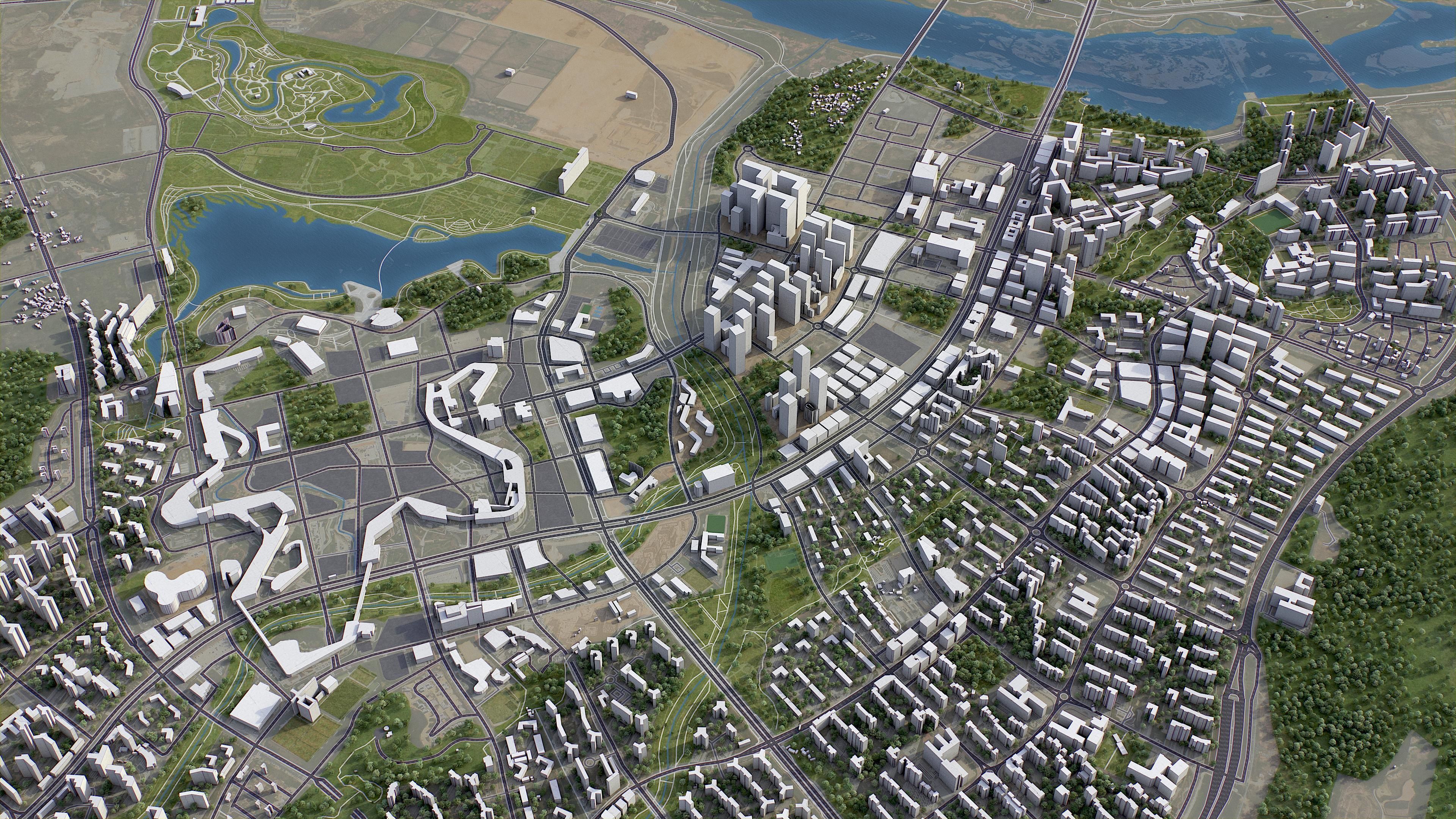 Sejong Low-poly 3D model_4