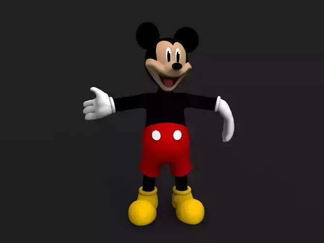 Mickey maus 3D print model