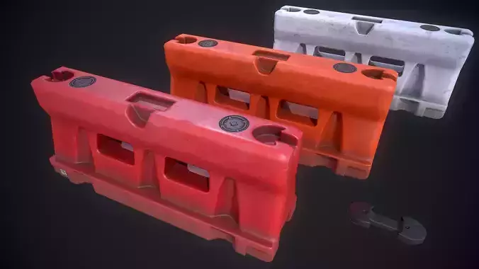 Dirty Plastic barrier