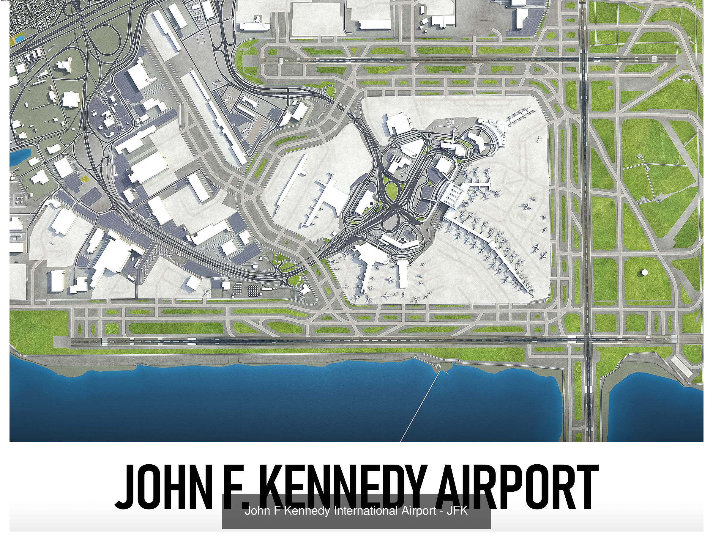 Top World Airports 3D Model Collection_6