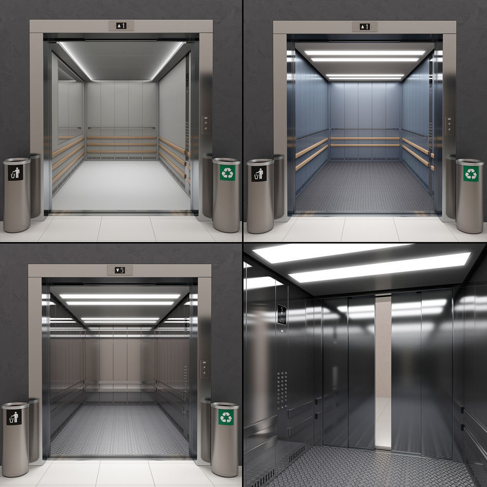 Kone TRANSYS Elevator - KDS 300 3D model_2