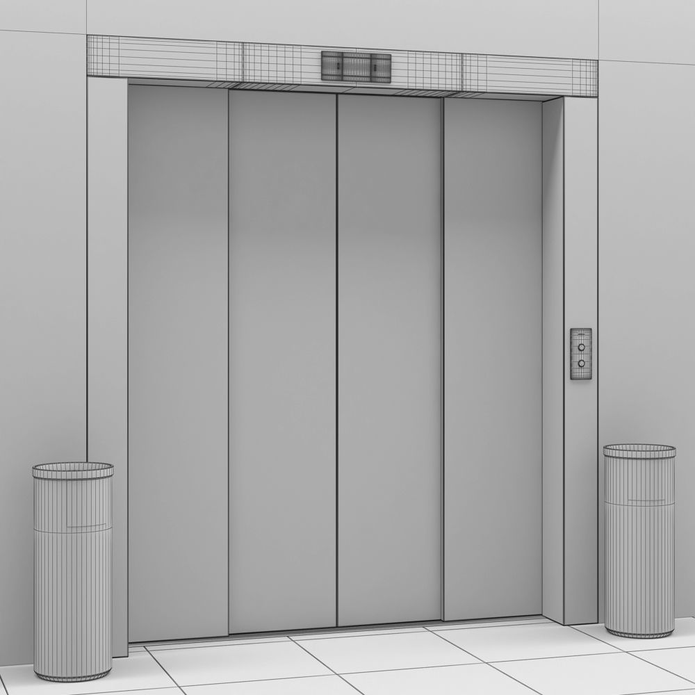 Kone TRANSYS Elevator - KDS 300 3D model_15