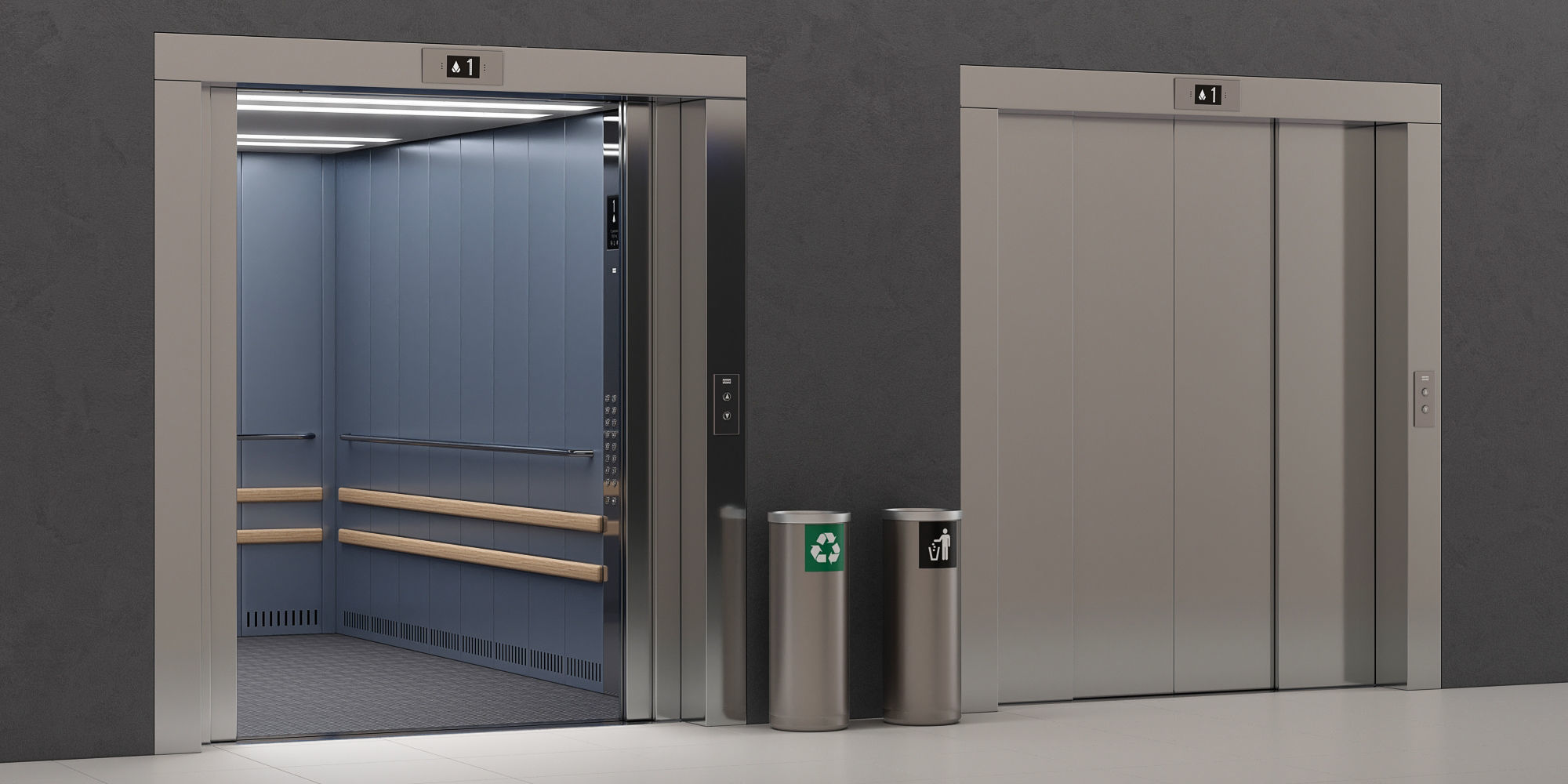 Kone TRANSYS Elevator - KDS 300 3D model_5