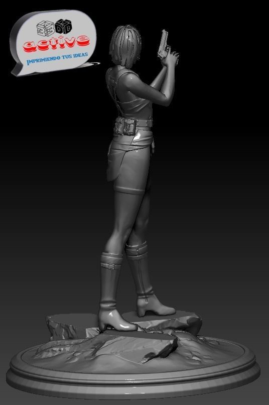Jill Valentine - Resident Evil 3D print model_4