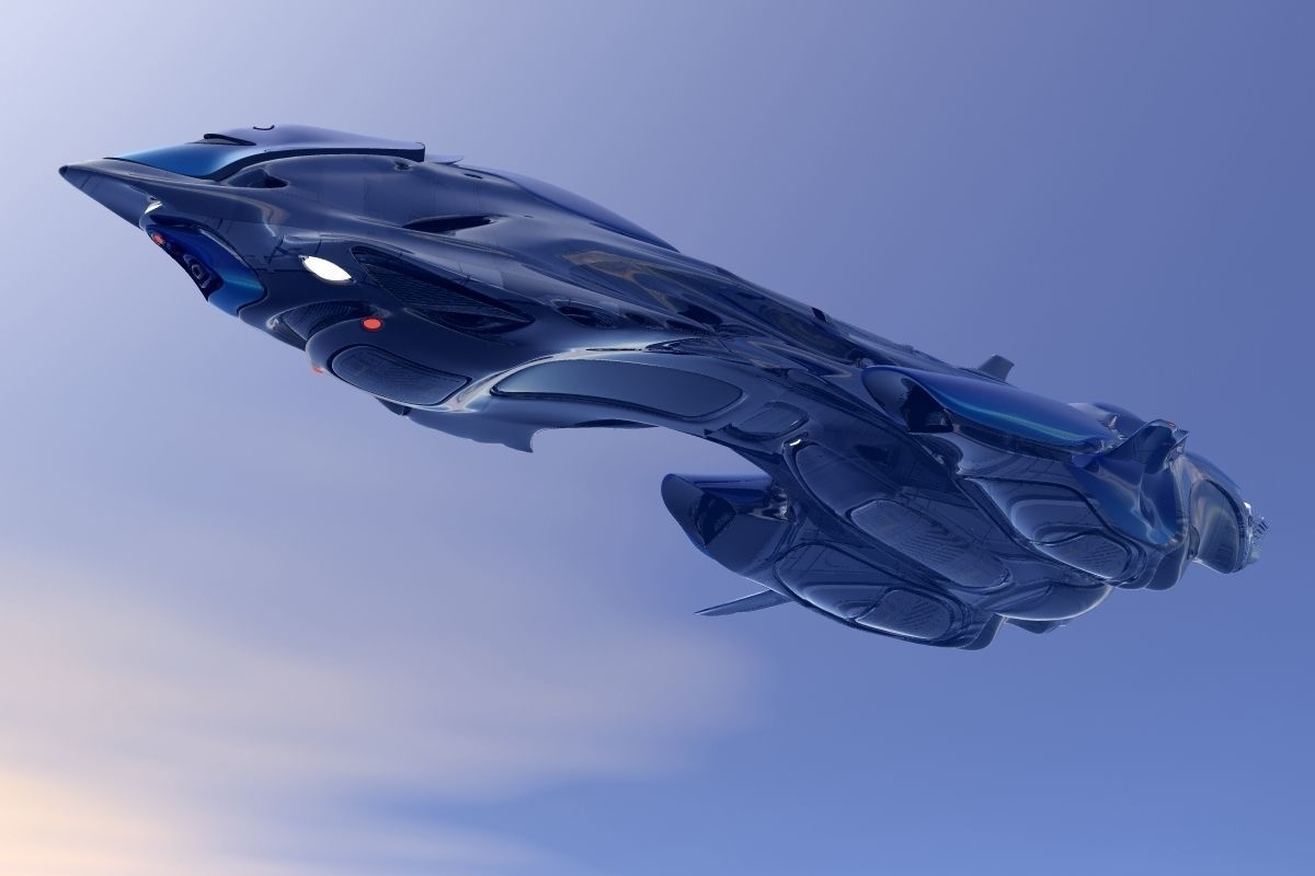 GX-799 Starship Anthera 3D model_10