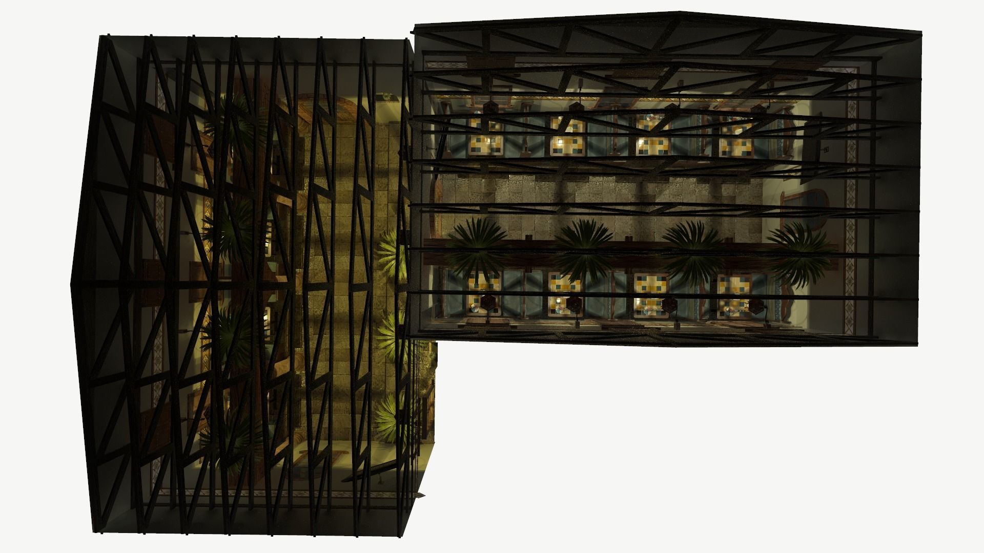 Restaurant Dining Room 3D model_19