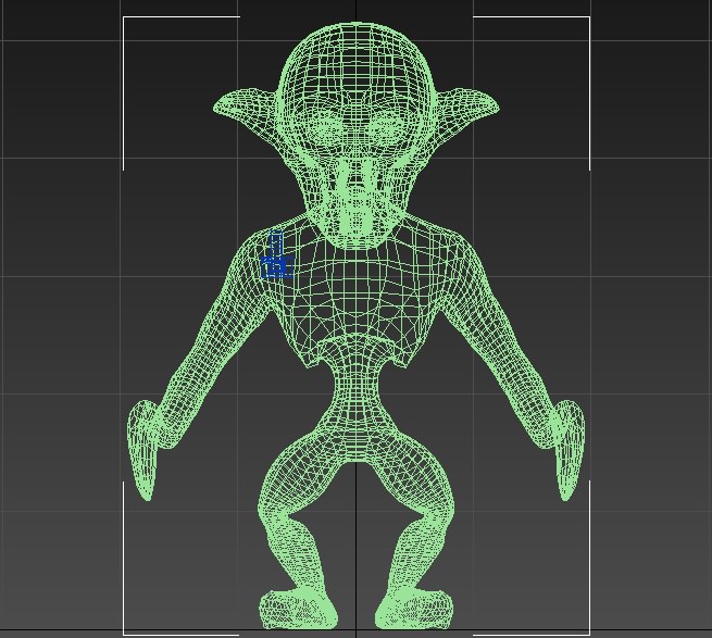 Zombie Ghoul 3D Model Game-Ready Low-poly 3D model_3