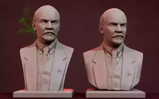Vladimir Lenin 3D print model