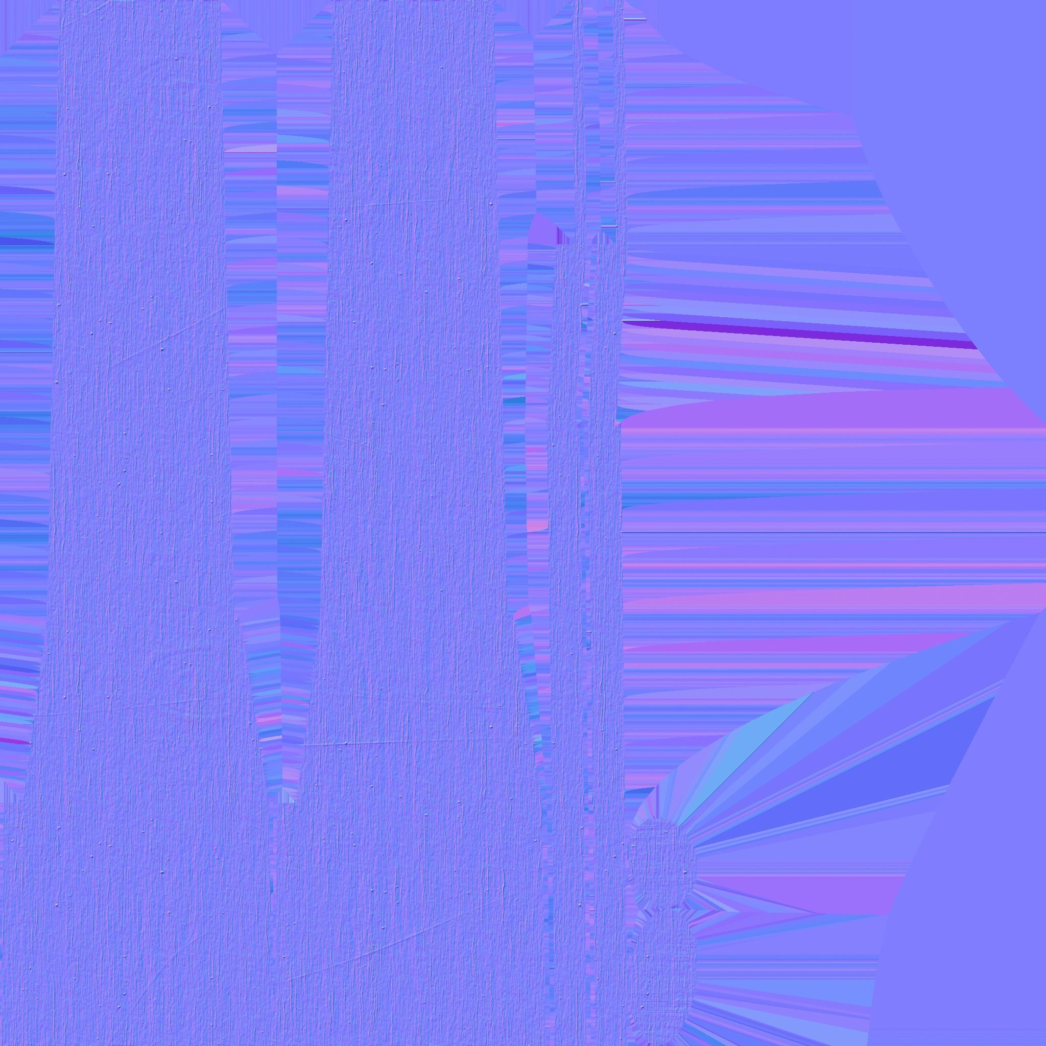 Small and old axe  Free low-poly 3D model_10