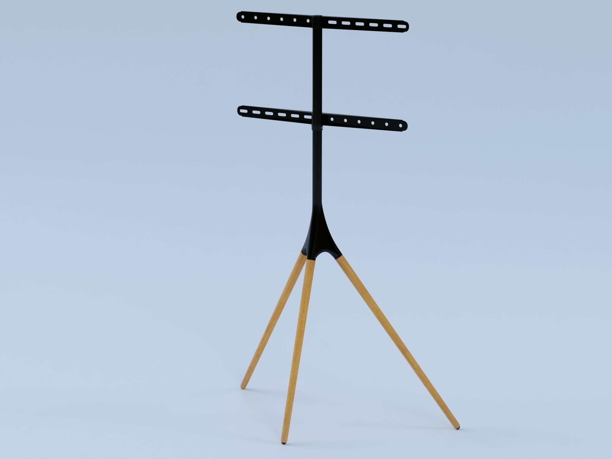 VIVO Artistic Easel Low-poly 3D model_3