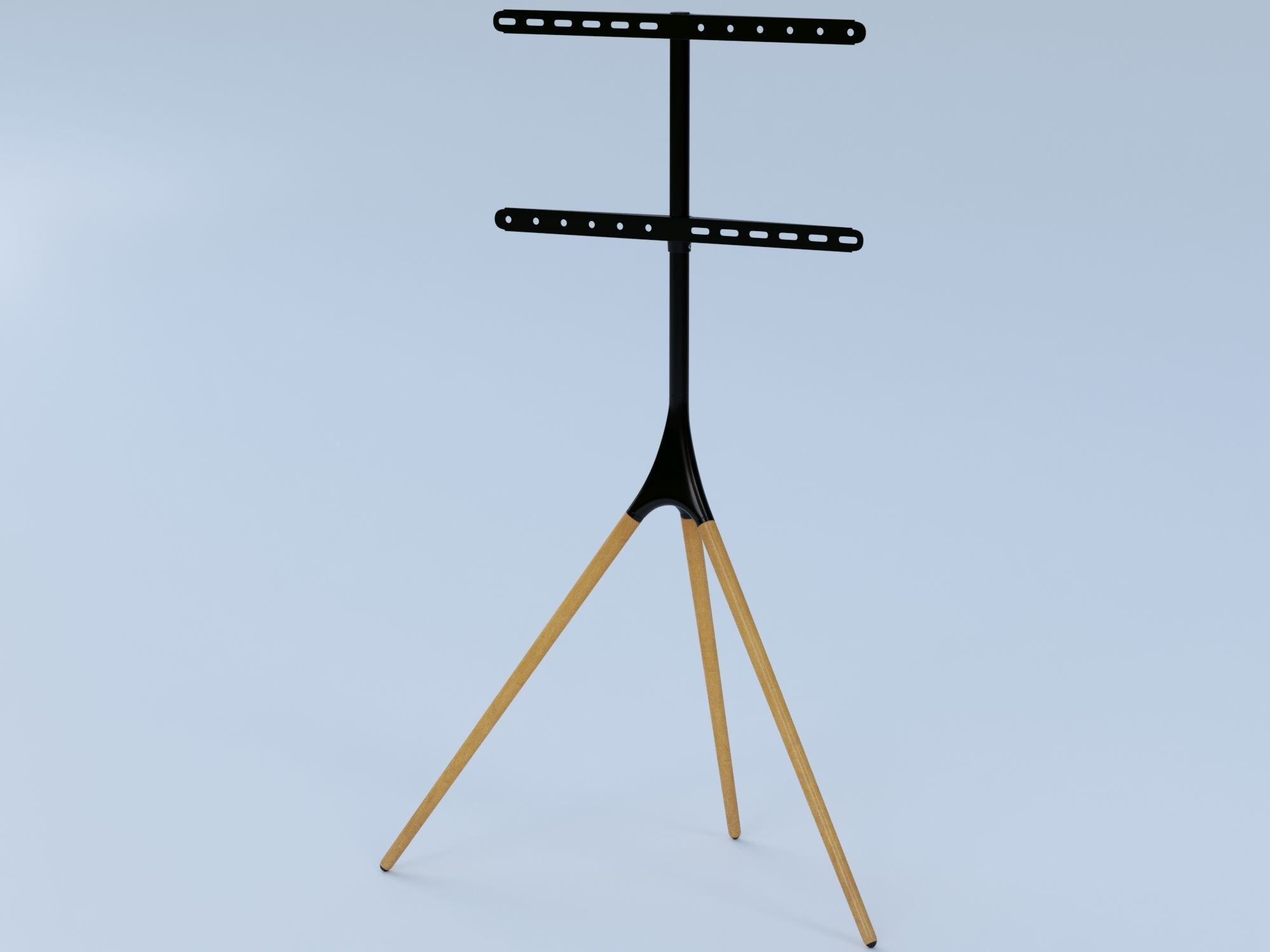 VIVO Artistic Easel Low-poly 3D model_1
