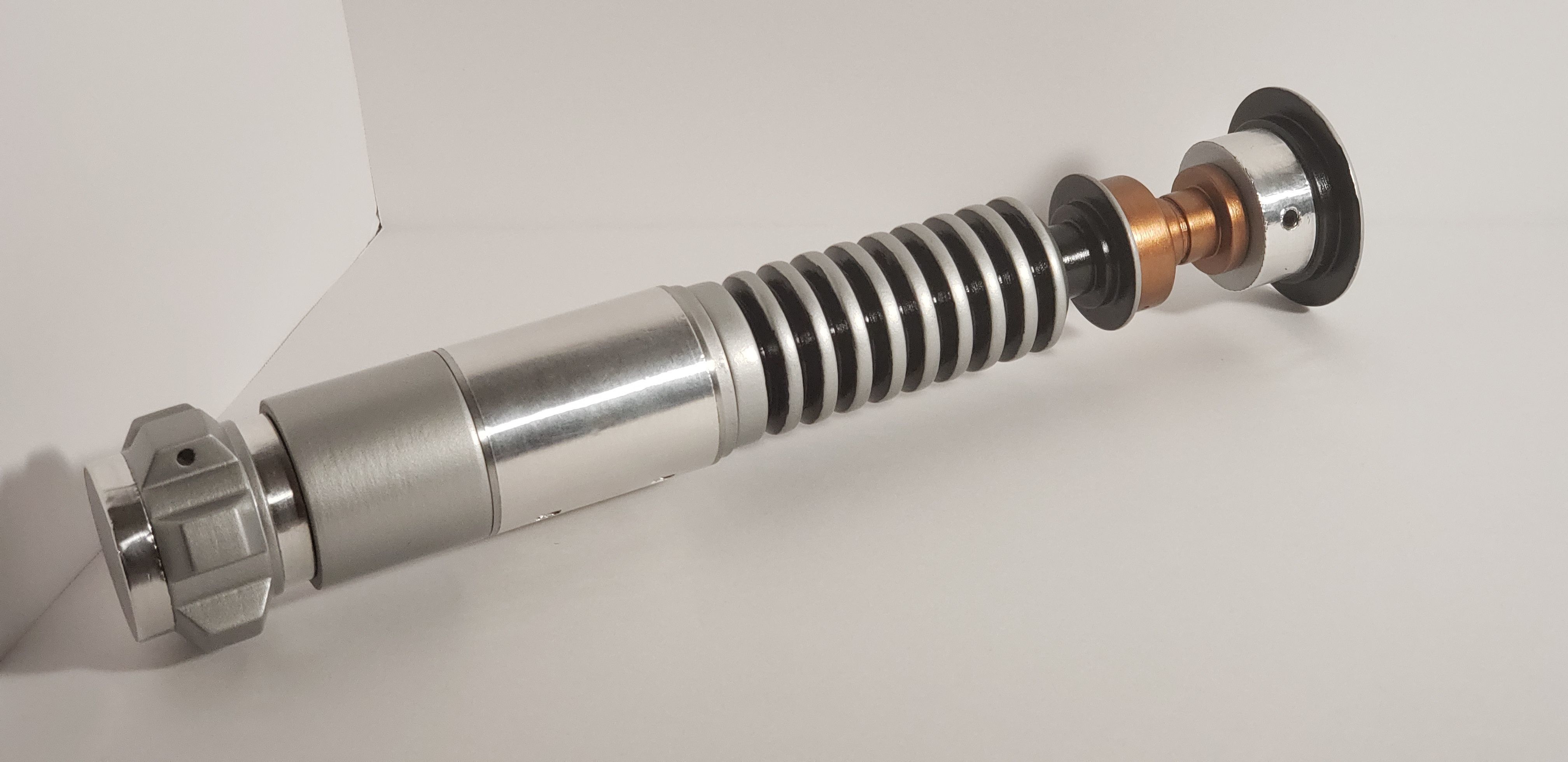 Luke skywalker Shared Stunt Lightsaber v3 3D print model_1