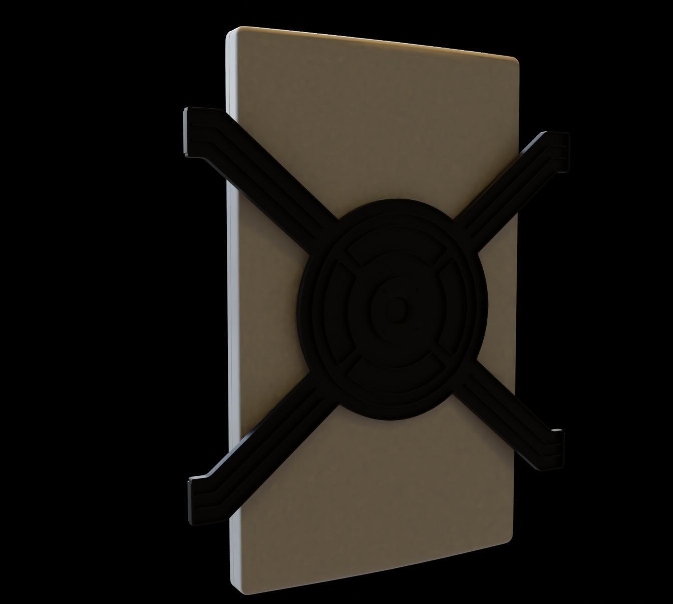 Sci-Fi Interface Table  3D model_8