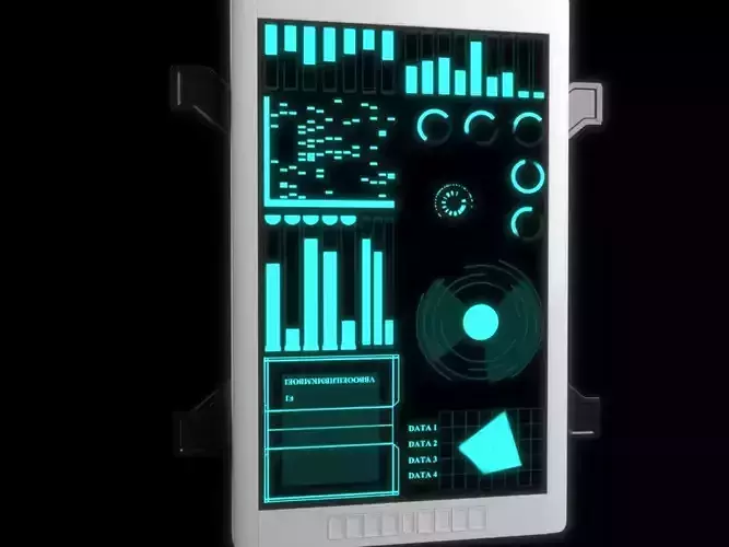 Sci-Fi Interface Table 