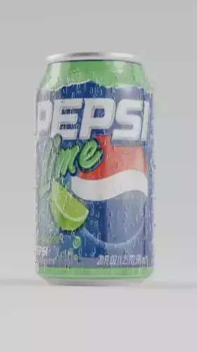 Pepsi Can 3D model