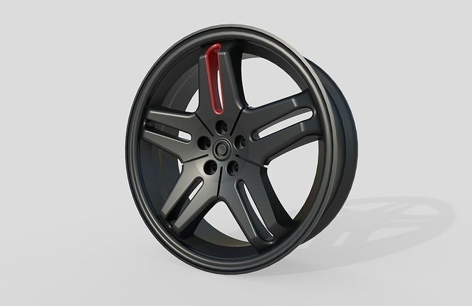 Rim 17 in M5 3D model 5
