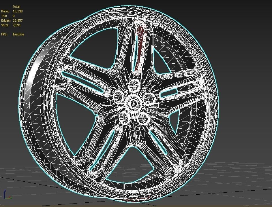 Rim 17 in M5 3D model_13