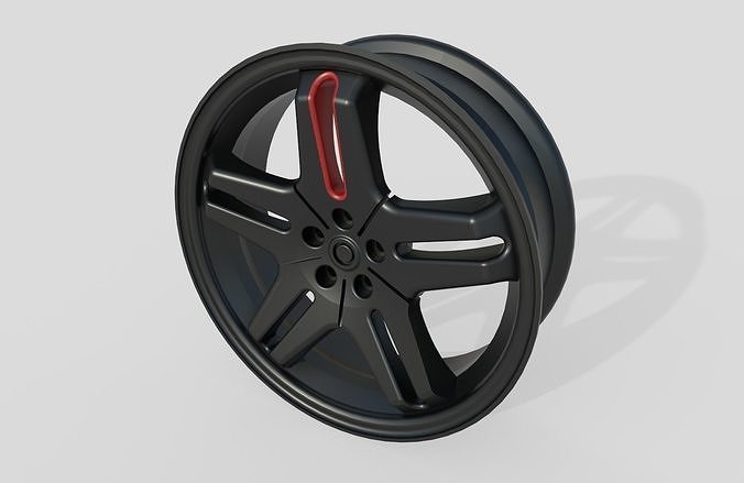 Rim 17 in M5 3D model 6