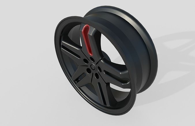 Rim 17 in M5 3D model 7