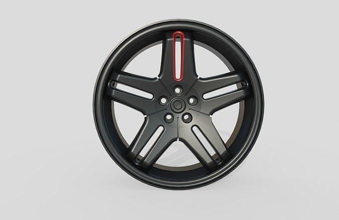 Rim 17 in M5 3D model 4