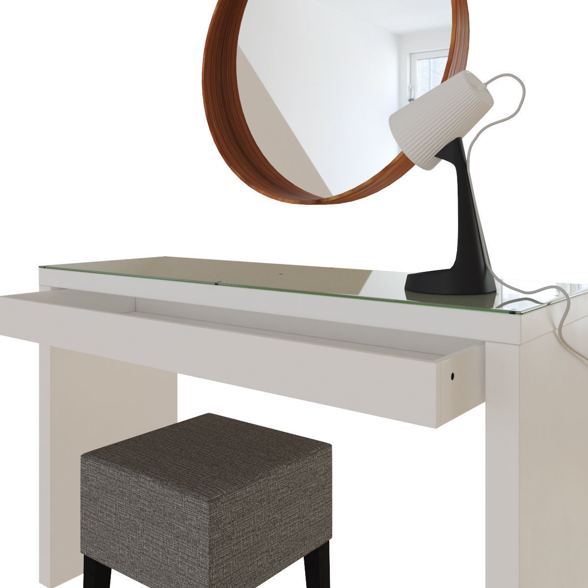 dressing table 3D model_1