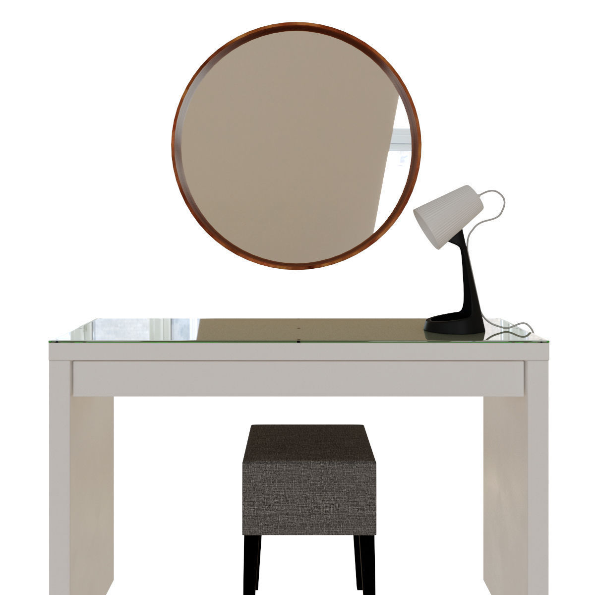 dressing table 3D model_2