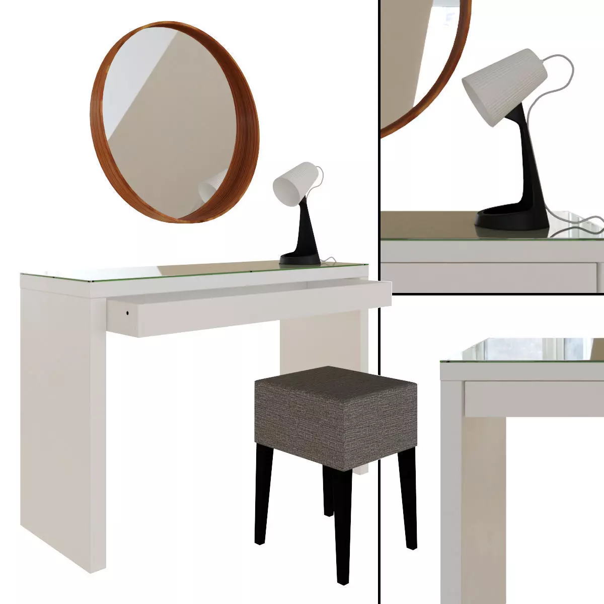 dressing table 3D model_0