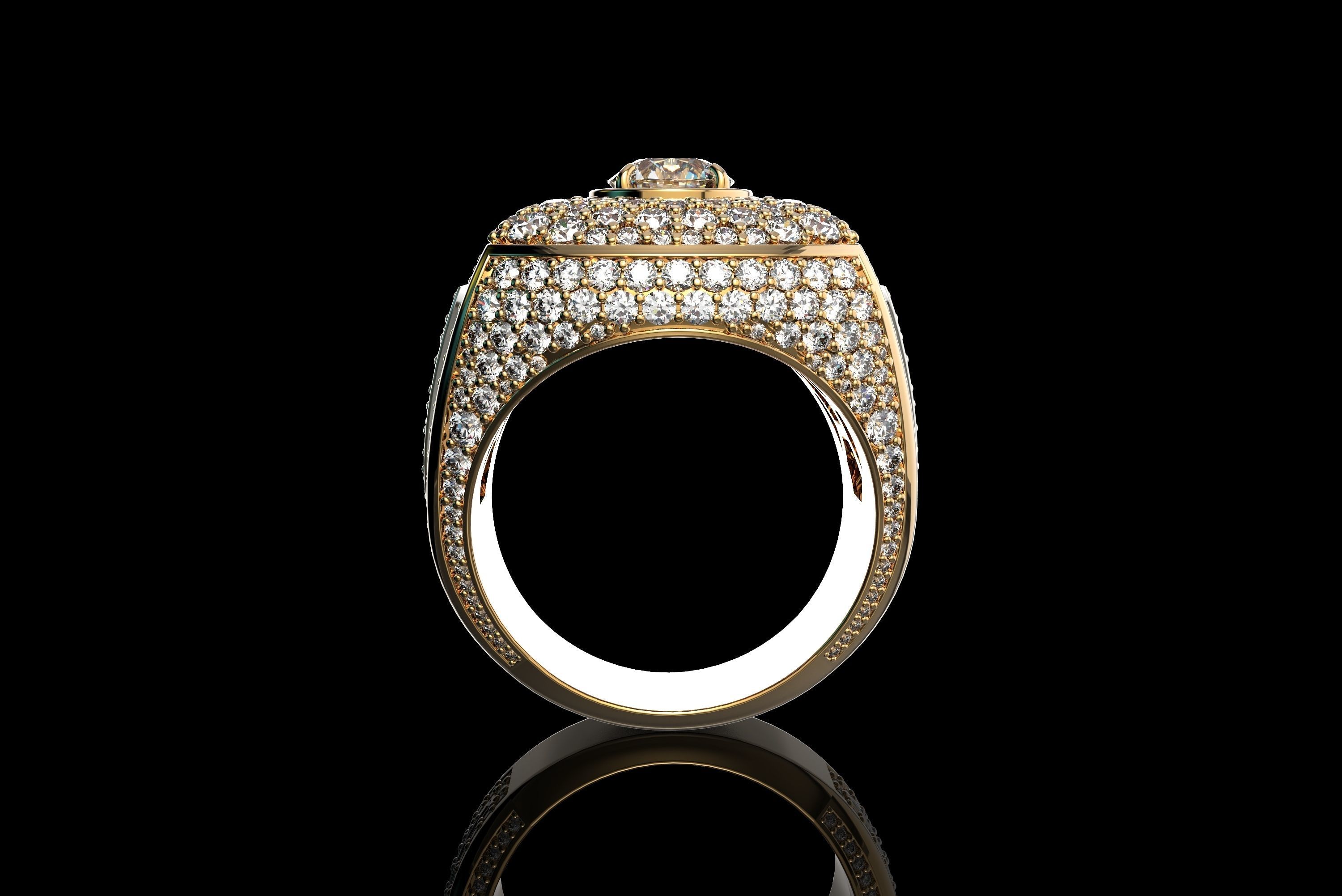 Gold N726 3D print model_3