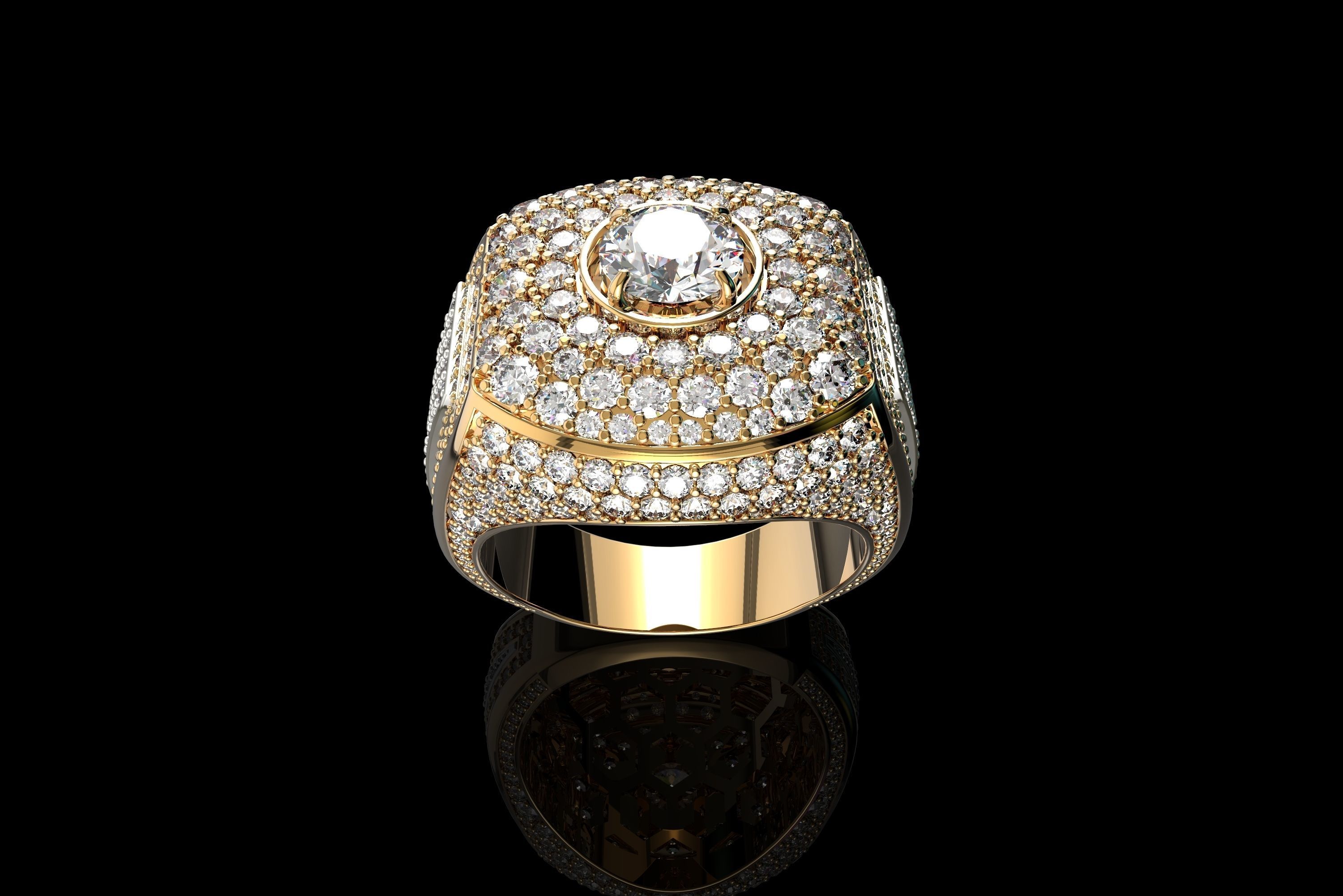 Gold N726 3D print model_1