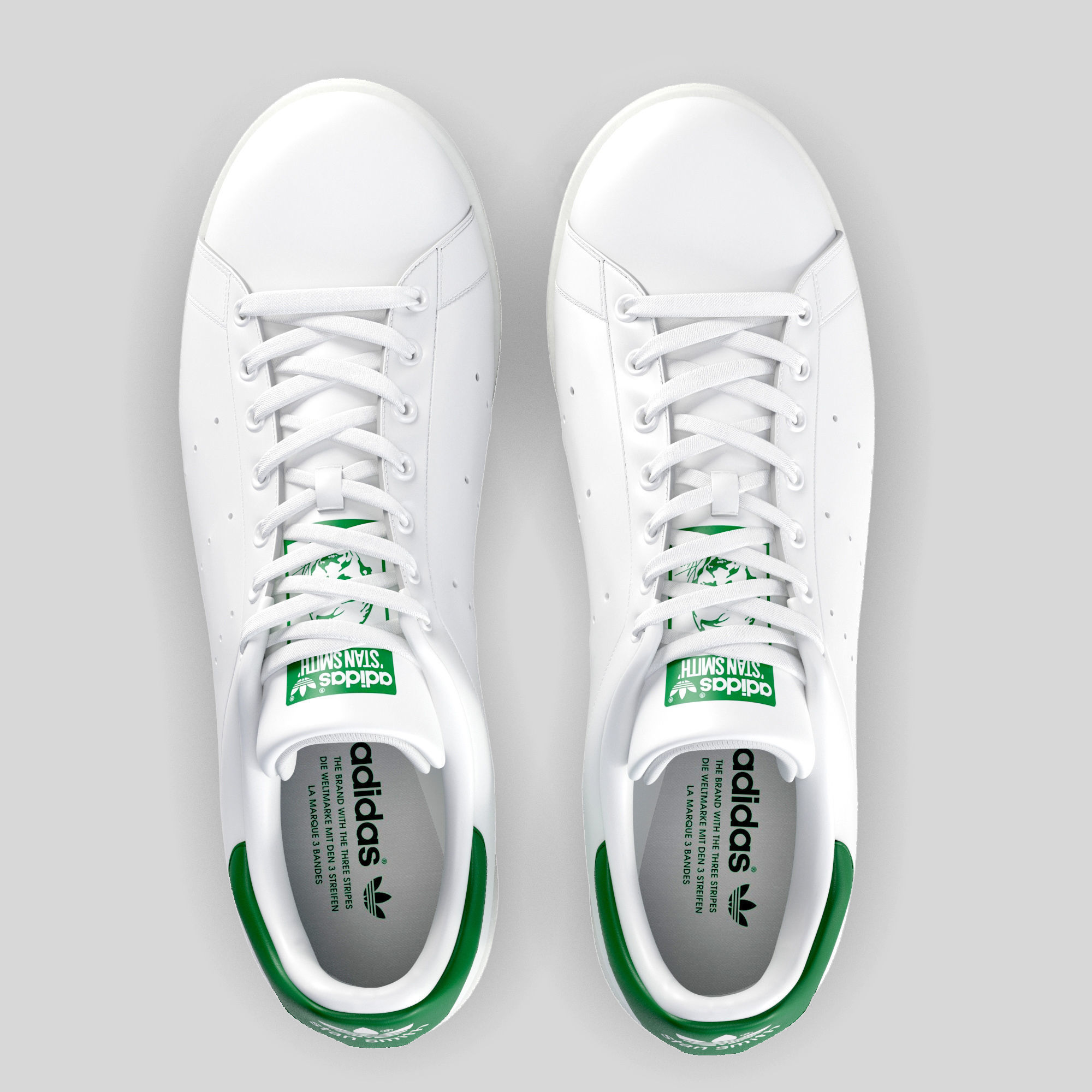 adidas stan smith green 3D model_5